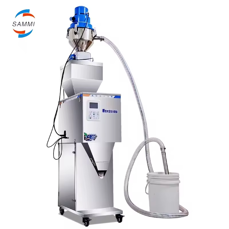 50-3000g Weighing Machine Filling Machine for Granules Tea Grain Nuts with self suction