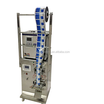 1-100g Alimentação em espiral Máquina de embalagem automática de folhas de chá sementes de chá de ervas