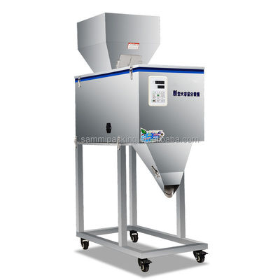 Máquina de pesagem de chá de 3000g, máquina de enchimento de sementes de grãos em pó