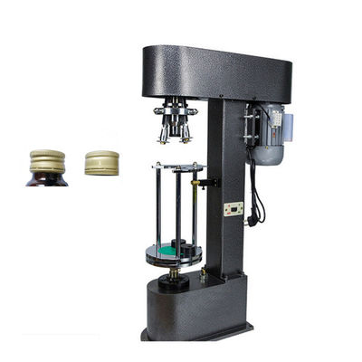 Máquina de fecho de corda semiautomática de alta precisão para garrafas de vinho e uísque