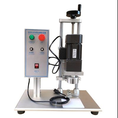 DDX-450 máquina de tampa de garrafa semi-automática para garrafa de vidro garrafa de plástico