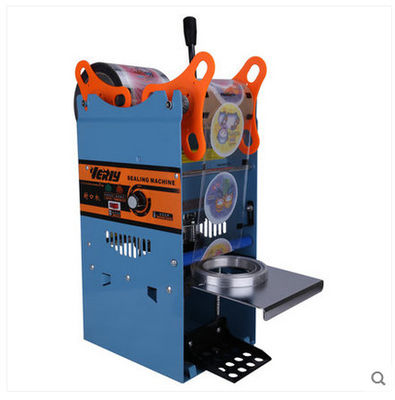 WY-802D Máquina semi-automática de vedação de copos para chá de bolhas de suco