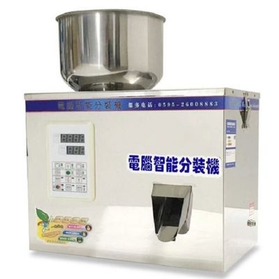 Máquina de enchimento semiautomática de pó de chá para granulações