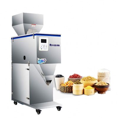 Máquina semiautomática de pesagem e enchimento de pó para grânulos de chá