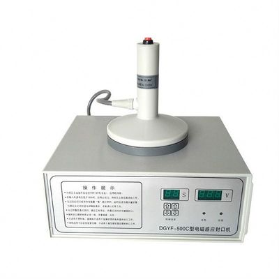 Máquina de vedação por indução de frascos de vidro, máquina de vedação de tampa de garrafa DGYF-500C