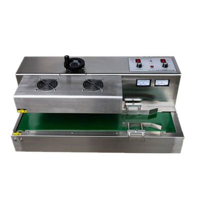 DL-300B aço inoxidável Indução tampão de garrafa selante automático de mesa