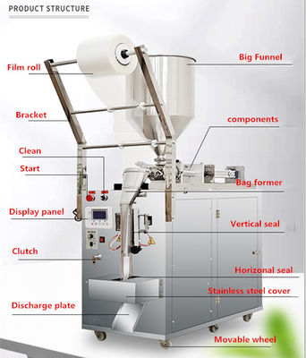 Venda a quente Máquina automática de embalagem de molho de suco / Máquina de embalagem de óleo líquido / Máquina de embalagem de água