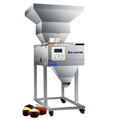 50g-5000g Máquina de enchimento de pó de grânulos de café inteligente automático de especiarias de pimenta-do-reino