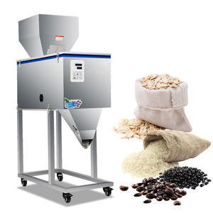 100-2500g Máquina de pesagem e enchimento de sacos Máquina de embalagem de arroz em pó