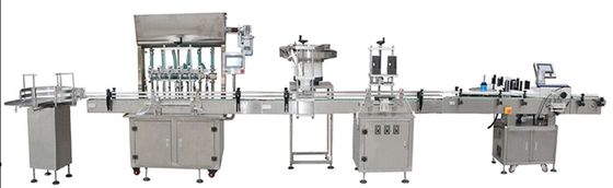 Máquina automática de enchimento de plástico para garrafa de vidro de plástico linear pode jar pasta líquida creme de mel confitura