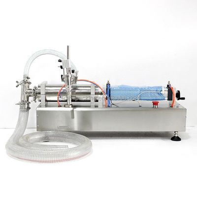 Embalagem de madeira Máquina de enchimento semiautomática de dosagem de líquido com design amigável para o usuário