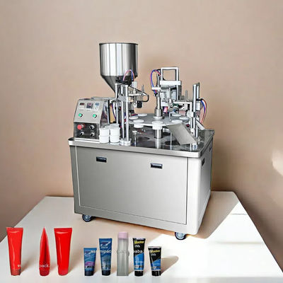 Máquina automática de vedação de tubos de plástico para creme de cabelo e pasta de dentes