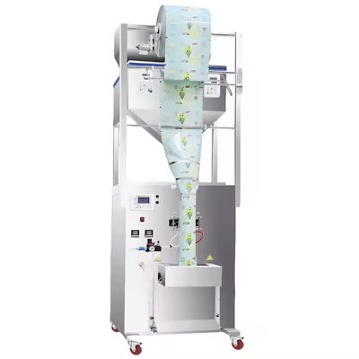 Máquina de embalagem de enchimento semiautomática de duas cabeças de grande peso para grãos de soja sementes de fertilizante em pó saquete
