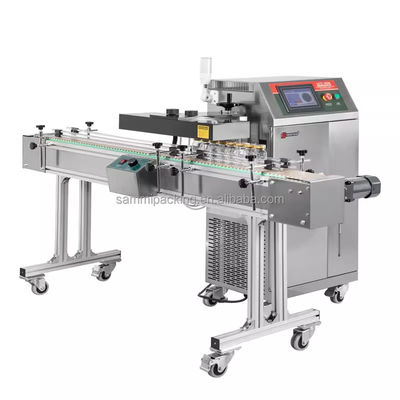 Máquina automática de vedação de alumínio por indução contínua
