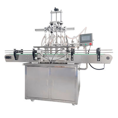 Máquina de produção automática garrafa de enchimento de líquido tampa de rotulagem linha de enchimento de óleo de aço inoxidável máquina de enchimento de óleo de lábio de leite cartão