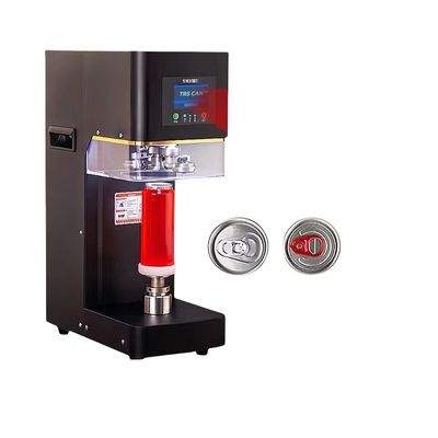 Máquina de Selagem Automática Completa para Latas para Embalagem de Metal de Chá de Bolhas em Inglês