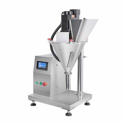 Máquina de enchimento de pó fino de pequeno volume semiautomática de cabeça única