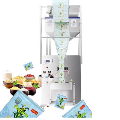 Máquina de embalagem automática de alimentos secos de maior capacidade Embalagem de vedação traseira para grãos nozes especiarias em pó de precisão 0.2G