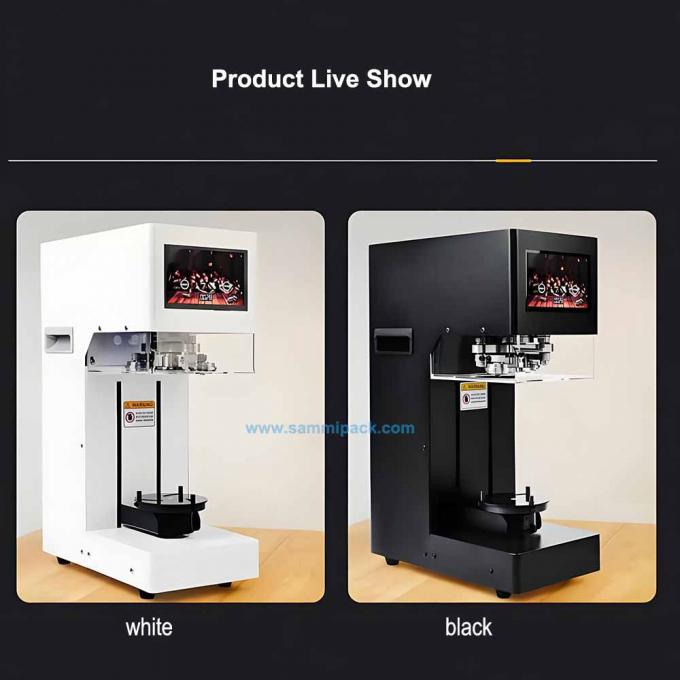 Máquina de Selagem Elétrica para Operação Fácil de Alimentos Enlatados Industriais, Lanches, Chá, Tampa de Lata de Papel 3