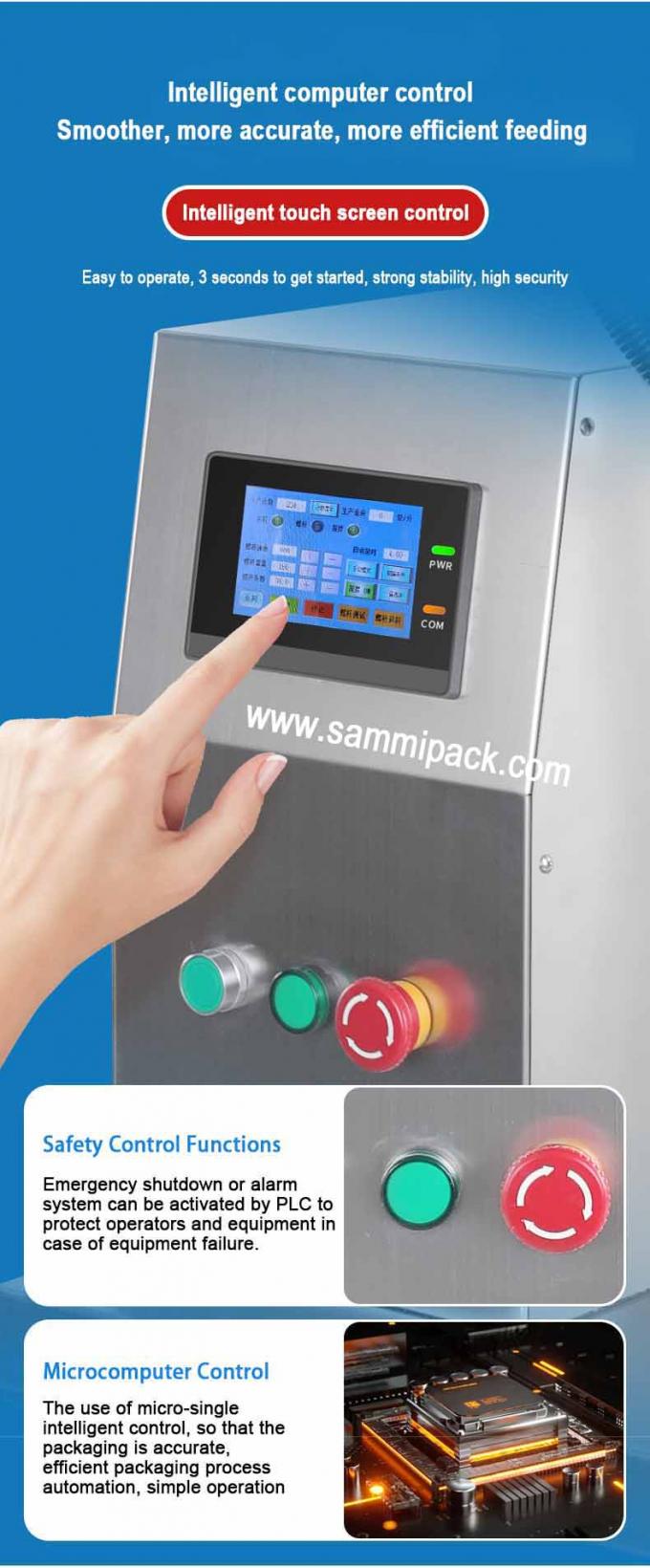 Máquina de Enchimento Semi-Automática de Pó Acionada por Eletricidade Para Frascos, Sacos, Leite, Cosméticos, Produtos Químicos, Pesagem, Dosagem, Rosca sem-fim 6