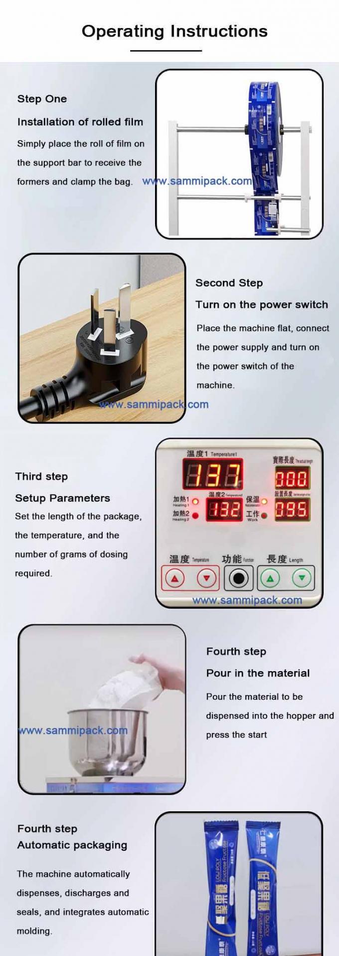 120.000 Kg de peso bruto único Material de embalagem de papel Máquina de embalagem de pó de chá com codificador de carimbo quente 6