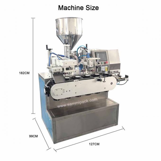 Máquina Profissional Automática de Enchimento e Selagem Ultrassônica de Tubos Macios para Embalagem de Cremes Cosméticos 2