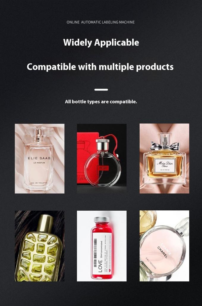 Linha de produção automática de alta velocidade para ligação de bocal de perfume e máquina de prensagem de tampa de garrafa de plástico 5