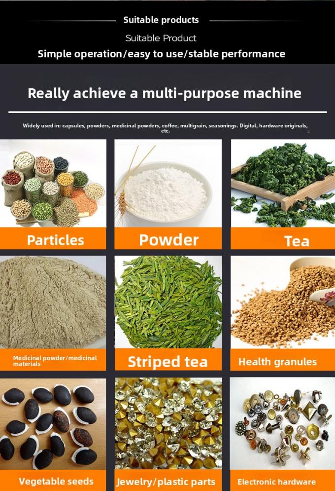 Máquina de embalagem multifuncional de farinha de amido de milho de caranguejo 9