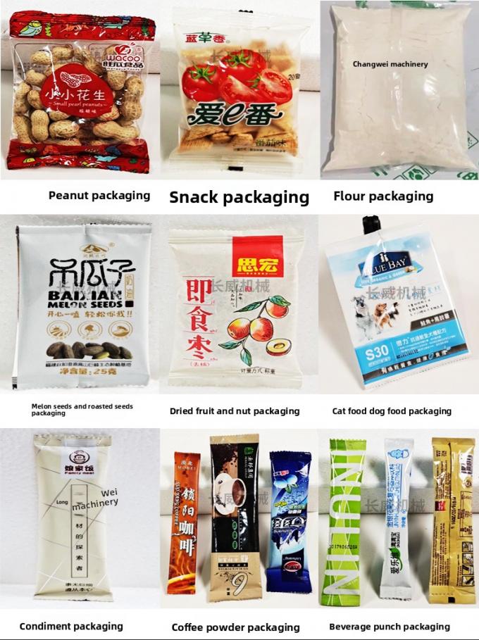 Máquina de embalagem multifuncional de farinha de amido de milho de caranguejo 11