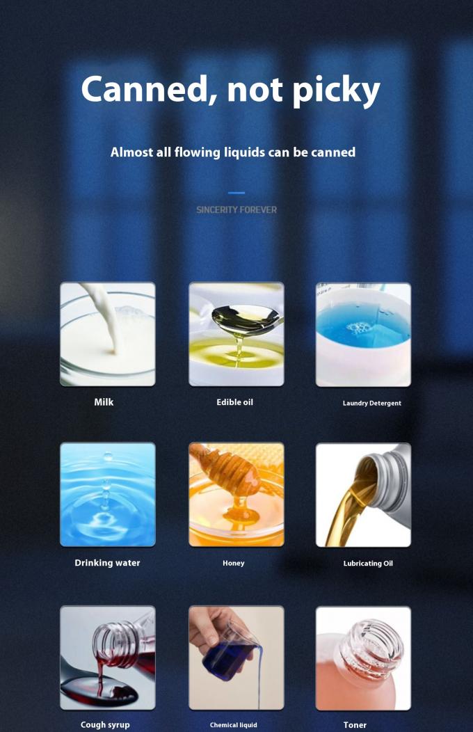 M&aacute;quina de Enchimento de L&iacute;quidos Autom&aacute;tica de Mesa Pequena para &Oacute;leo Essencial, Perfume, Enchimento, Tampagem e Rotulagem de Garrafas com 4 Cabe&ccedil;as 2