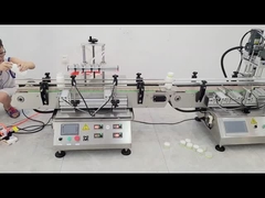 Máquina tampando da garrafa automática