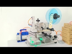 Máquina de rotulagem de superfície plana MT-60 para tampas de garrafas