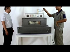 Máquina de embalagem em plástico para livros, embalagens em cartão, embalagens em garrafas