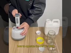 DGYF-400A selante de indução térmica manual para folha de alumínio