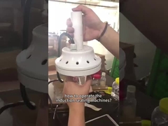 Máquina de vedação por indução de folha de alumínio manual semi-automática