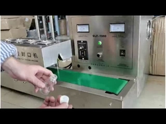 Máquina de vedação térmica por indução contínua automática de aço inoxidável GLF-1800