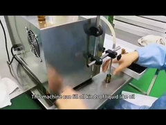 Máquina de enchimento de sacos de gás personalizada, tipo de mesa 100ml Máquina de enchimento de líquido de 8 cabeças