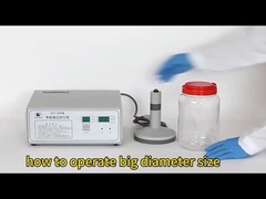 Máquina de vedação por indução eletromagnética de 165 mm para garrafas de mel