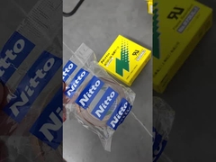 Embalagem preta, material de consumo, código de data, fita de estampagem a quente 30 mm × 100 m